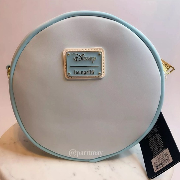 NEW! DISNEY Mickey and Minnie Snow Globe Lounge Fly Crossbody CHRISTMAS GIFT - Picture 4 of 5